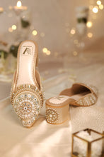 Load image into Gallery viewer, (Pre Order) Jharokha Mule Heels