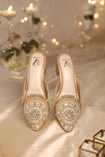 Load image into Gallery viewer, (Pre Order) Jharokha Mule Heels