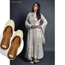 Load image into Gallery viewer, (Pre Order) Ivory Sugar jutti