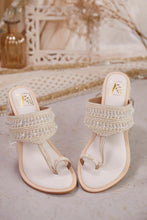 Load image into Gallery viewer, Ilina White Block Heels