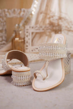 Load image into Gallery viewer, Ilina White Block Heels