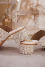 Load image into Gallery viewer, Ilina White Block Heels