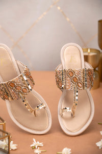(NEW) Glided Glare Kolhapuri