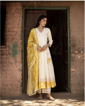 Load image into Gallery viewer, (Pre Order) Gulrukh Set - Kora and Yellow