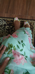 (Pre Order) Lacey Daisy Set - Mint Green