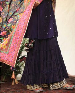 (Pre Order) Alizeh Set - Midnight Blue