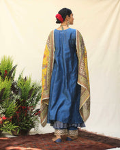 Load image into Gallery viewer, (Pre Order) Caspara Set - Indigo and Haldi Yellow