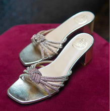 Load image into Gallery viewer, (Pre Order) Mambo: Knot Heels - Golden