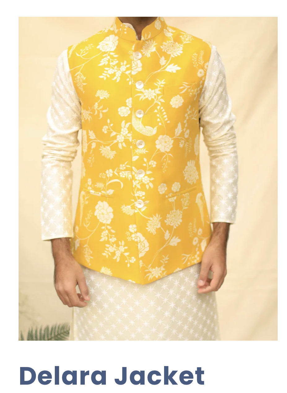 (Pre Order) Delara Jacket - Yellow