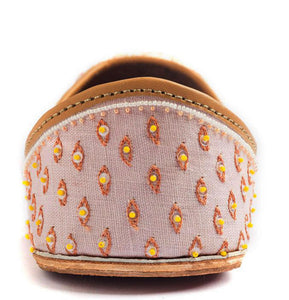 (Pre Order) Falling Flowers Lilac: Juttis - Limited Edition: Rahul Mishra x Fizzy Goblet