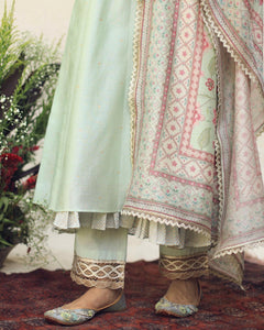 (Pre Order) Caspara Set - Pastel Green