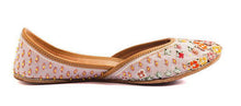 Load image into Gallery viewer, (Pre Order) Falling Flowers Lilac: Juttis - Limited Edition: Rahul Mishra x Fizzy Goblet