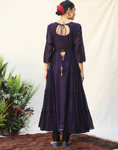 (Pre Order) Firdaus Set - Midnight Purple