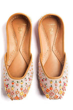 Load image into Gallery viewer, (Pre Order) Falling Flowers Lilac: Juttis - Limited Edition: Rahul Mishra x Fizzy Goblet