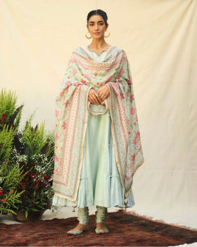 (Pre Order) Firdaus Set - Pastel Green