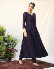 Load image into Gallery viewer, (Pre Order) Firdaus Set - Midnight Purple