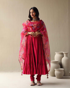 (Pre Order) Mehrooz Set - Raspberry